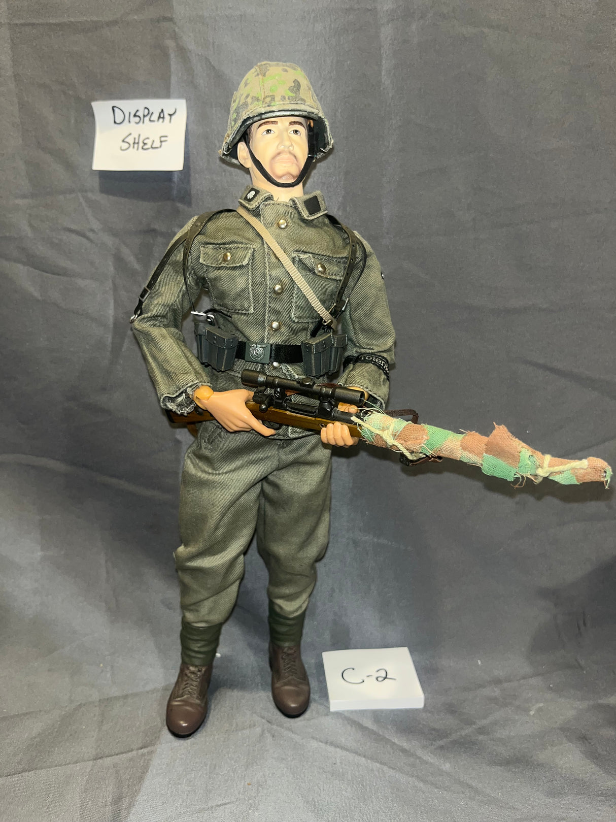 1:6 Scale WWII German Waffen Grenadier Sniper  Dressed Figure -