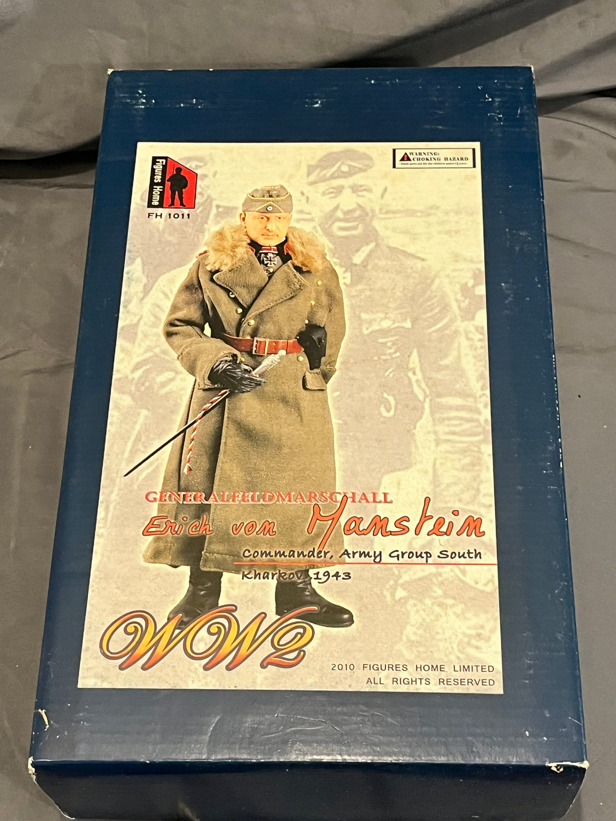 1/6 Scale WWII GERMAN Fieldmarshall General Manstein - NIB Dragon Copy Figure Home