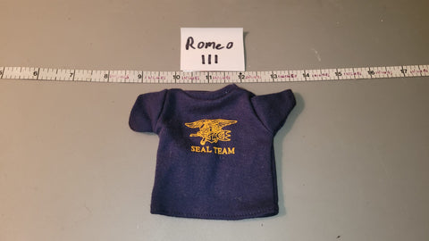 1/6 Scale Modern T Shirt - Navy