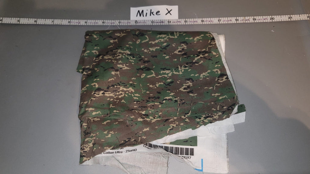 1:6 Scale Modern Era Camo Camouflage Fabric