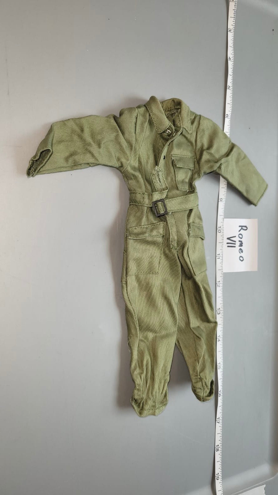 1:6 Scale WWII US Coveralls Armored Crewman