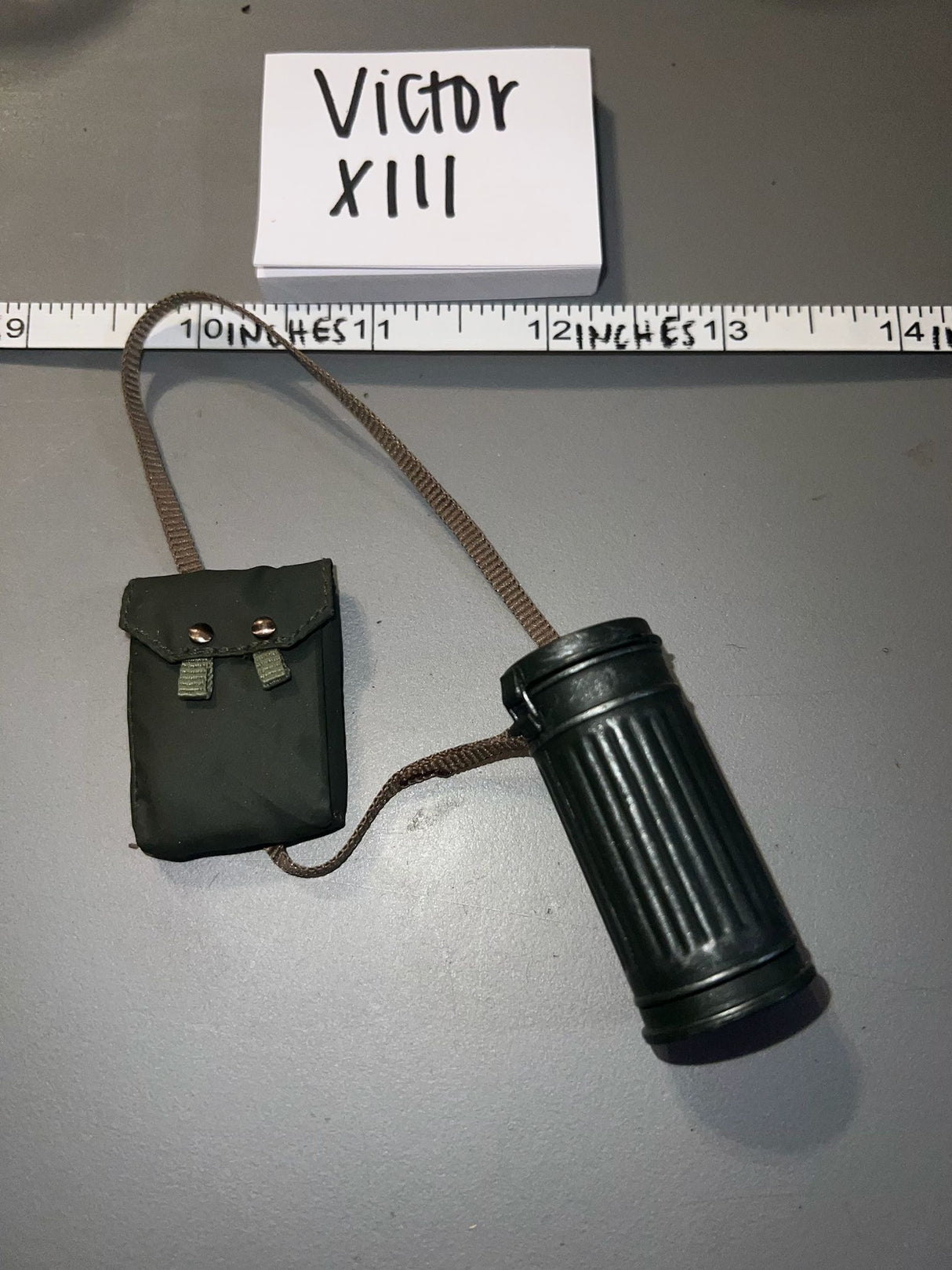 1/6 Scale WWII German Gas Mask Can