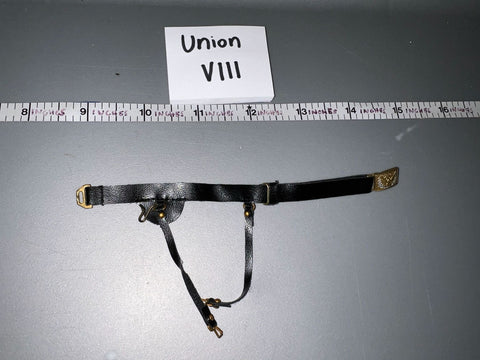 1/6 Scale Western Era Civil War Officer Belt - Union