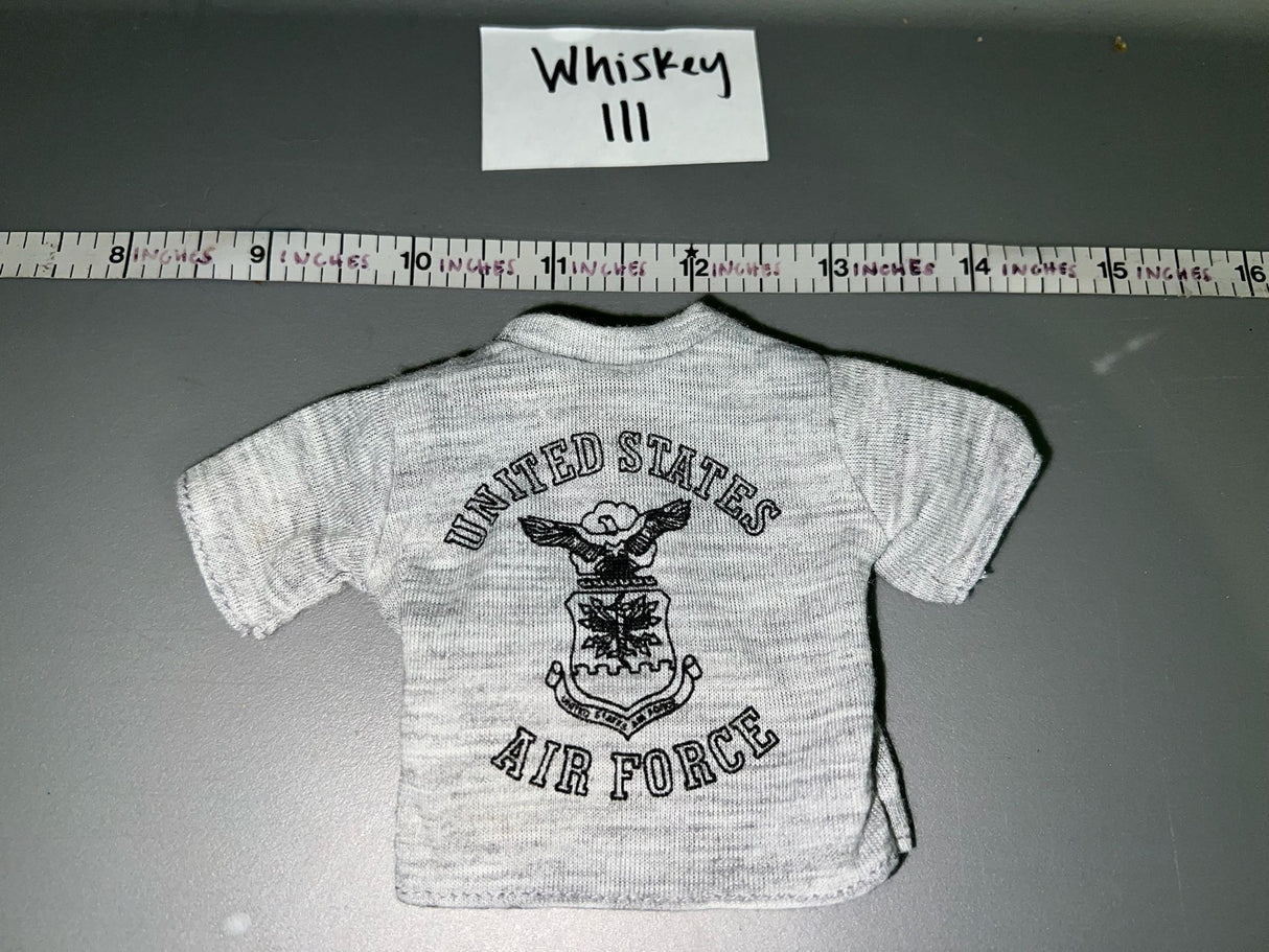 1/6 Scale Modern Grey T Shirt - Air Force