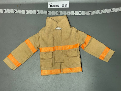 1/6 Modern Era Firefighter Bunker Gear Coat