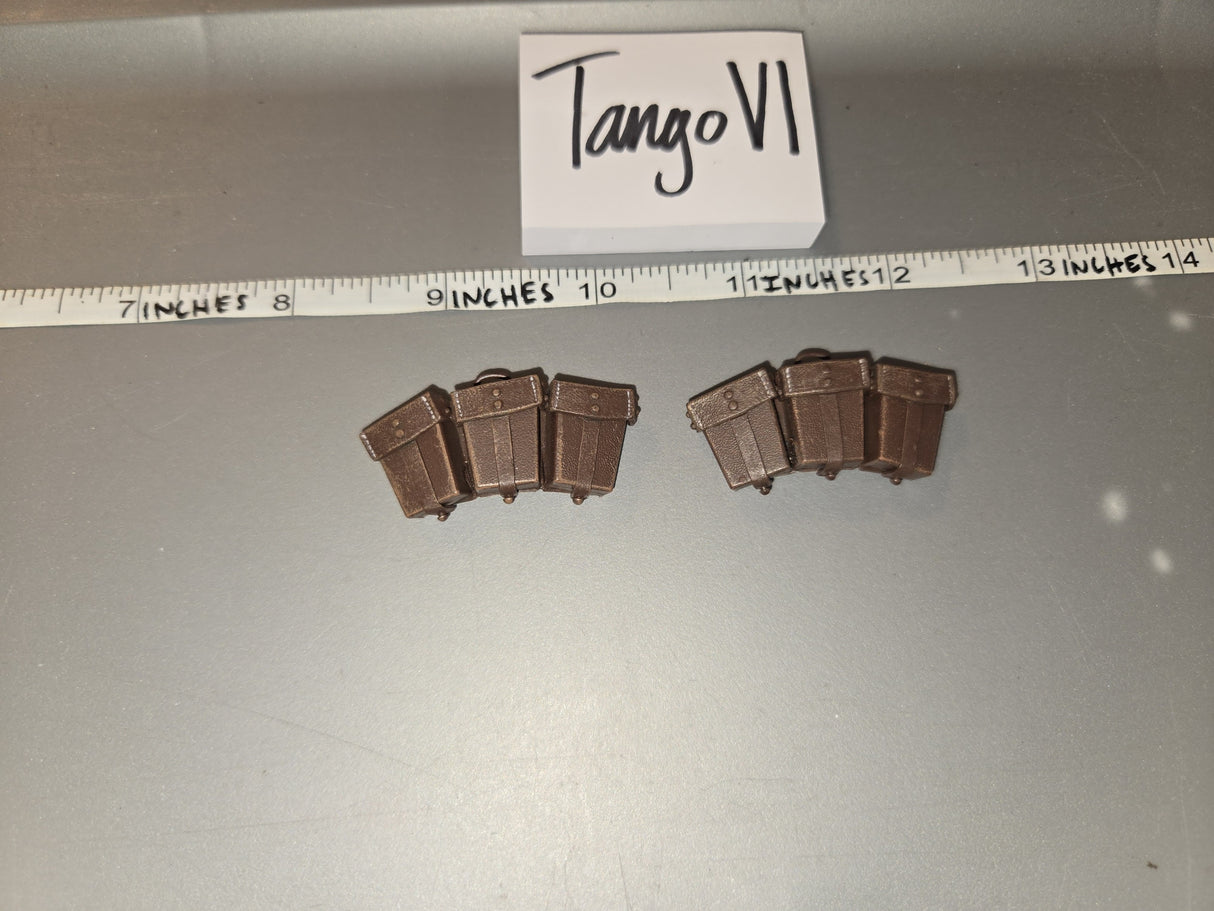 1/6 Scale WWII German Kar98 Pouches - Luftwaffe / Fallschirmjager