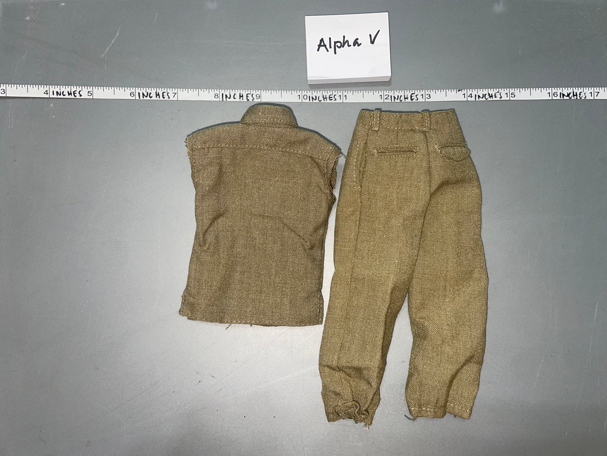 1/6 Scale WWII US M1941 Wool Uniform - No Sleeves