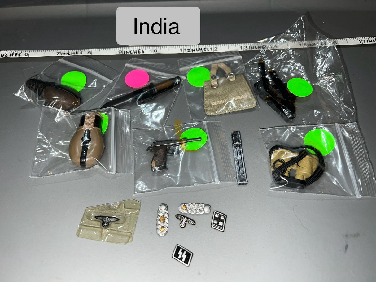 1/6 Scale WWII German Field Gear Lot