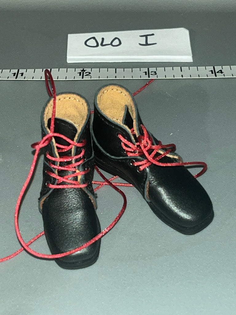 1/6 Scale Civil War Leather Boots - QORange Confederate Texas