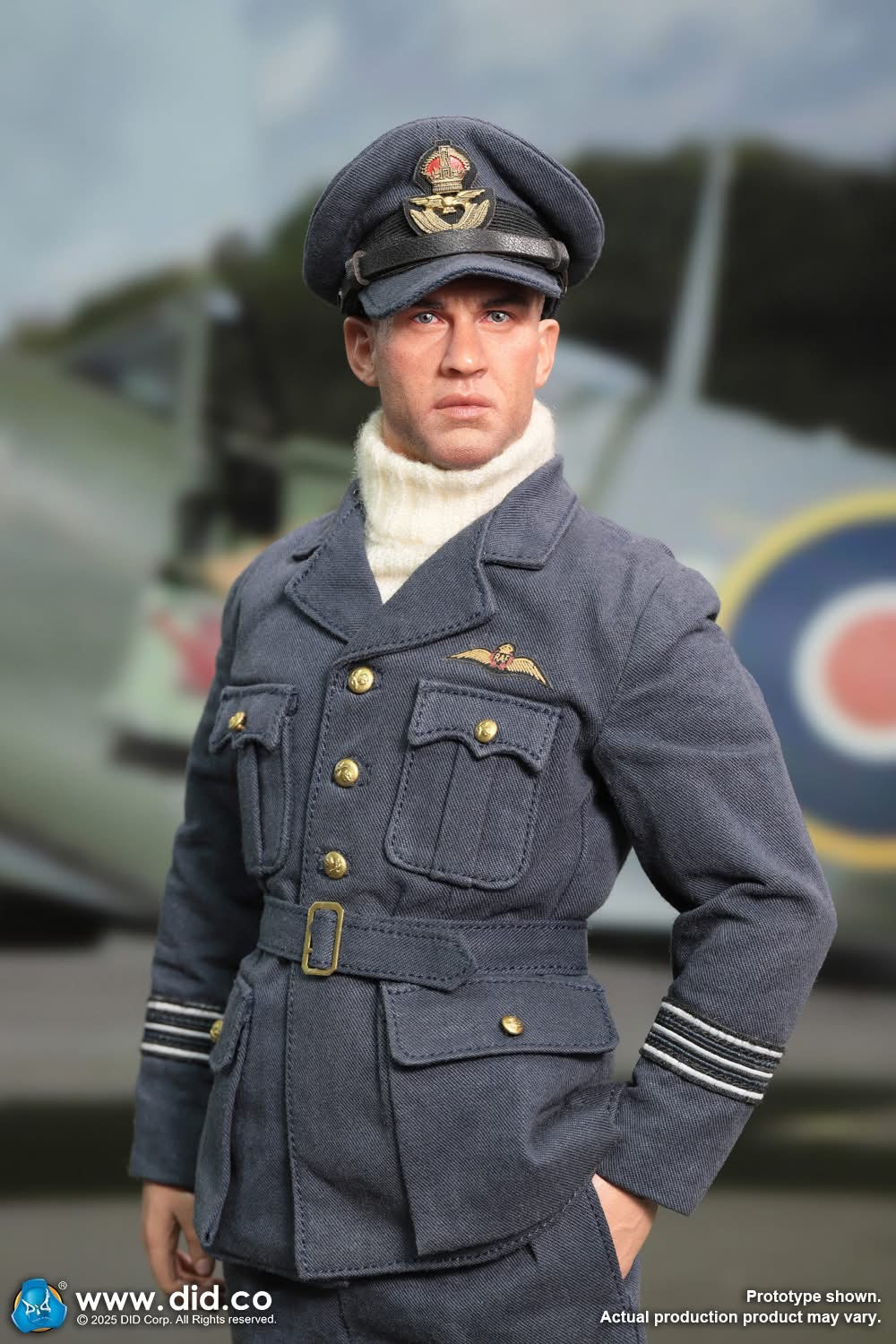 *Preorder* 1/6 WWII British Pilot Squadron Leader – Tom - DiD K80187