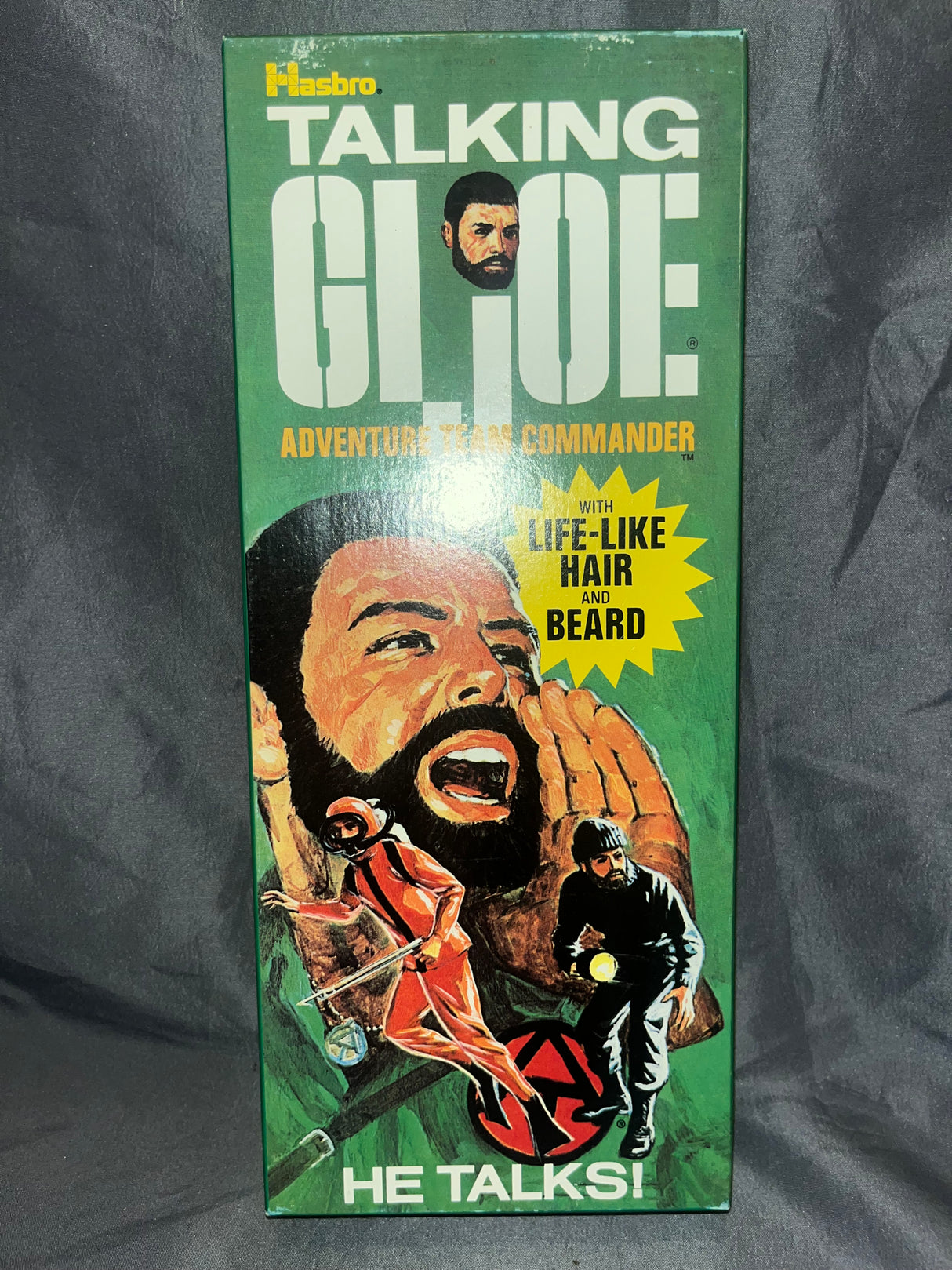 1/6 Scale Vintage Remake GI Joe Talking Adventure Team Commander Club Exclusive - NIB Hasbro