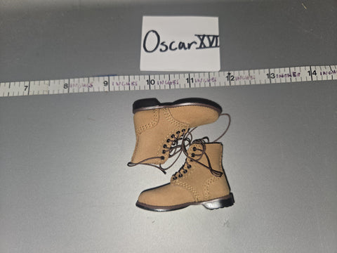 1/6 Scale WWII US Marine Boondocker Boots