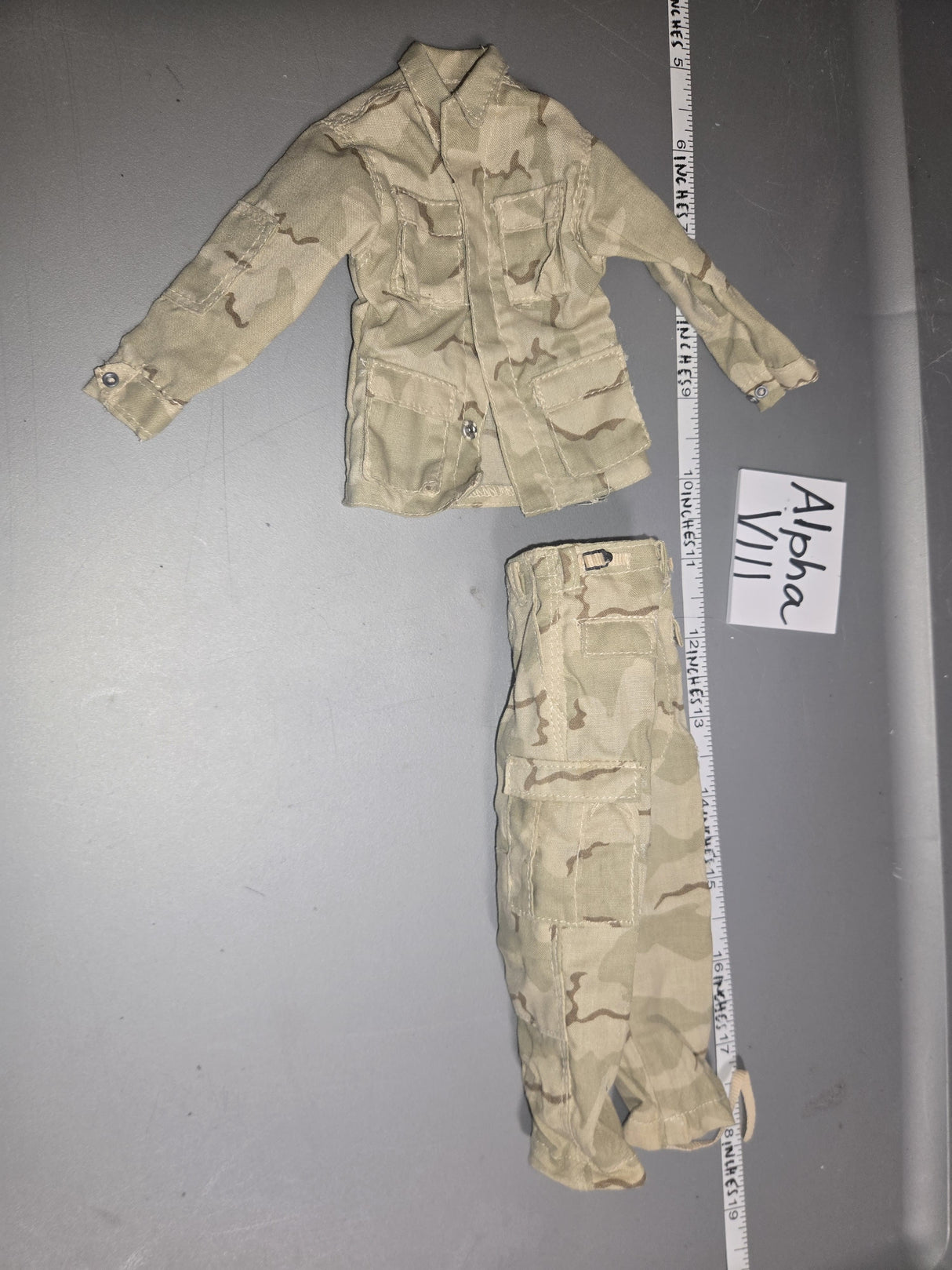 1/6 Scale Modern Era Desert BDU Uniform