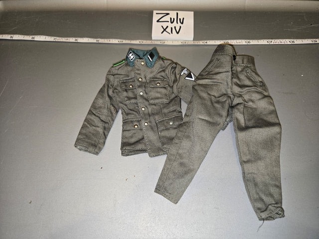 1/6 Scale WWII German Waffen Uniform Set - Zulu XIV
