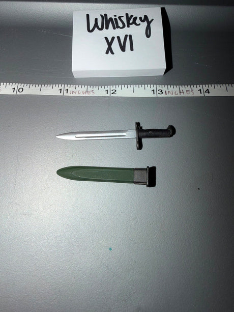 1/6 Scale WWII US M1 Bayonet and Scabbard