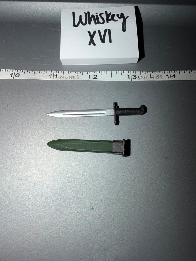 1/6 Scale WWII US M1 Bayonet and Scabbard