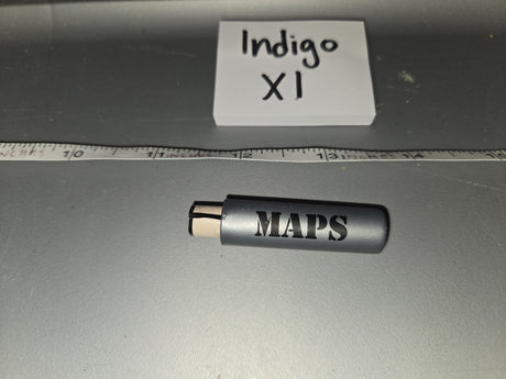 1/6 Scale Modern MAPS Cigarette Lighter - Indigo XI