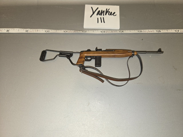 1/6 Scale WWII US M1A1 Carbine with Folding Stock and Sling - Yankee III