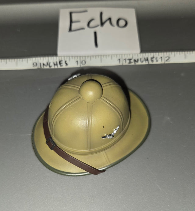 1/6 Scale WWII German Afrika Korps Pith Helmet - Echo I
