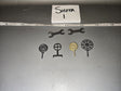 1/6 Scale Modern Era Mechanic Tools and Mirrors Accessory Lot - Sierra I