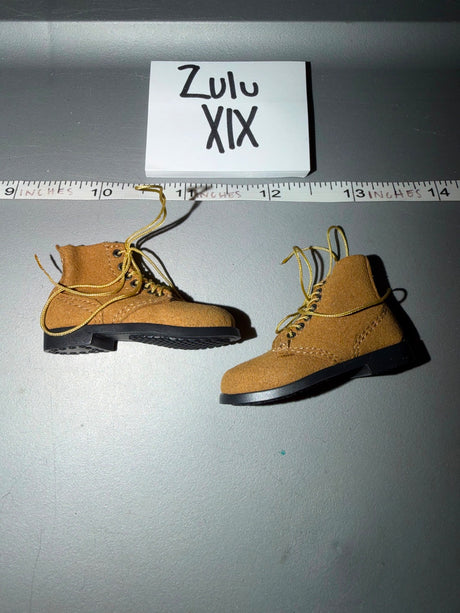 1/6 Scale WWII US Marine Boondocker Boots