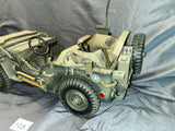 1/6 Scale WWII US Jeep - Ultimate Soldier - Weathered