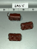 1/6 Scale WWII Japanese Leather Rifle Pouches  - IQO