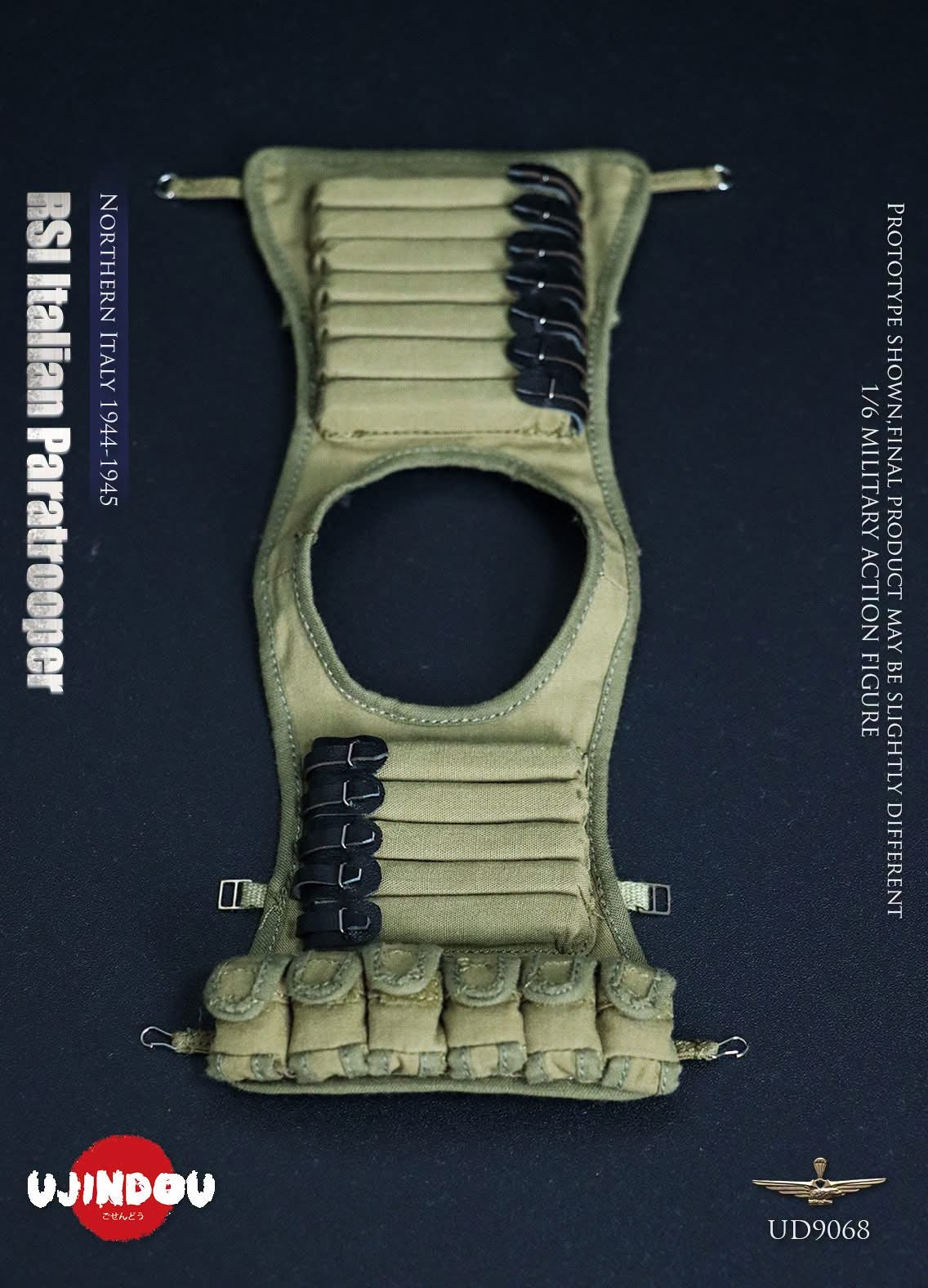 *Preorder* 1/6 RSI Italian Paratrooper, Northern Italy 1944-1945 UD9068- Ujindou
