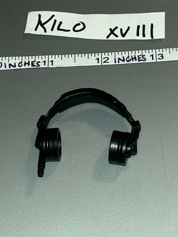 1/6 Scale WWII US Aviator Headphones