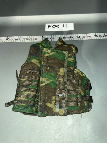 1/6 Scale Modern Era Woodland Body Armor