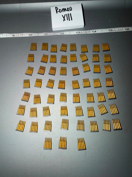 1/6 Scale WWII German Rifle Ammunition Stripper Clips Set