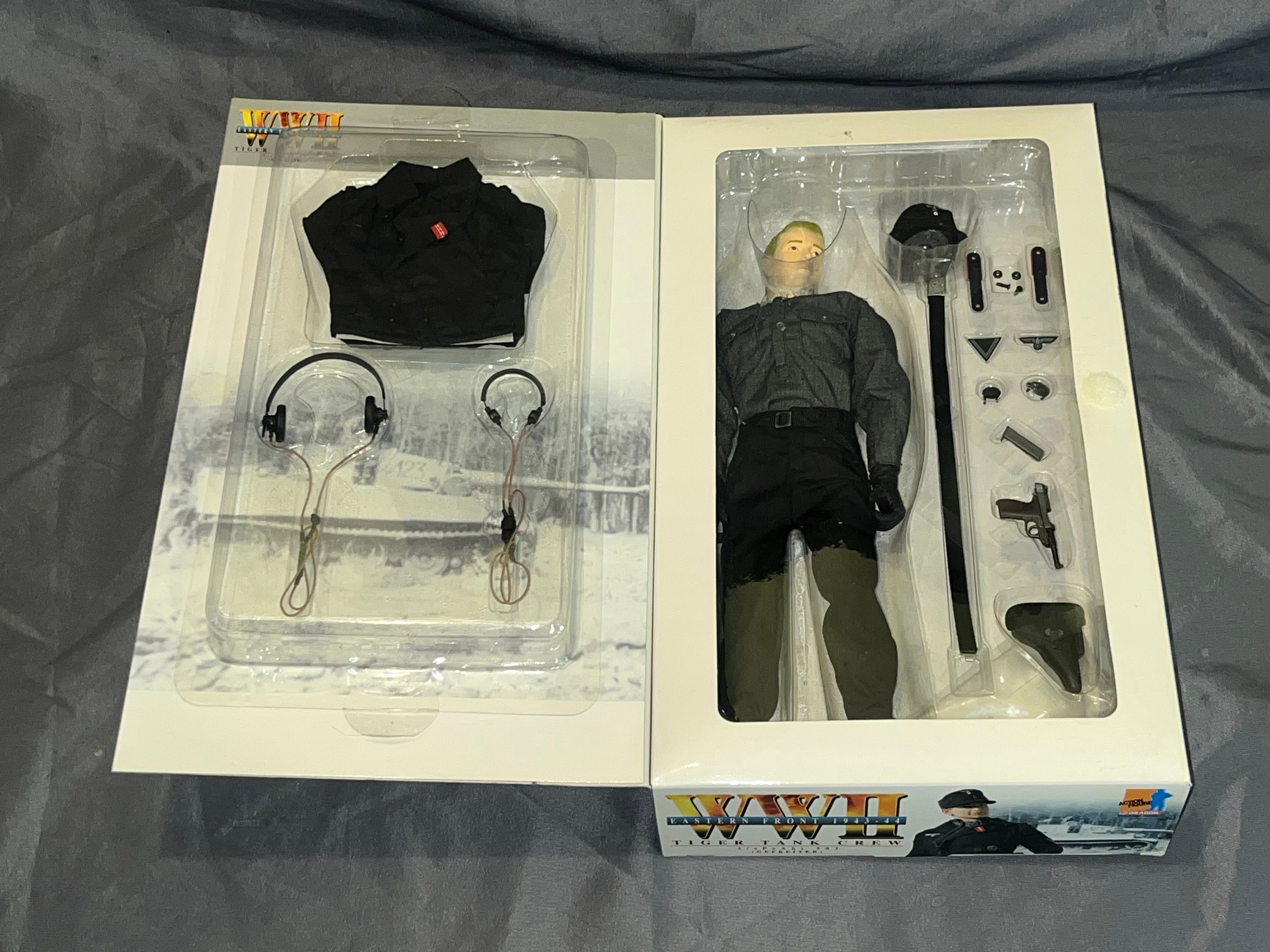 1/6 Scale WWII GERMAN Tiger Tank Crewman Alfred Kurzmaul - NIB