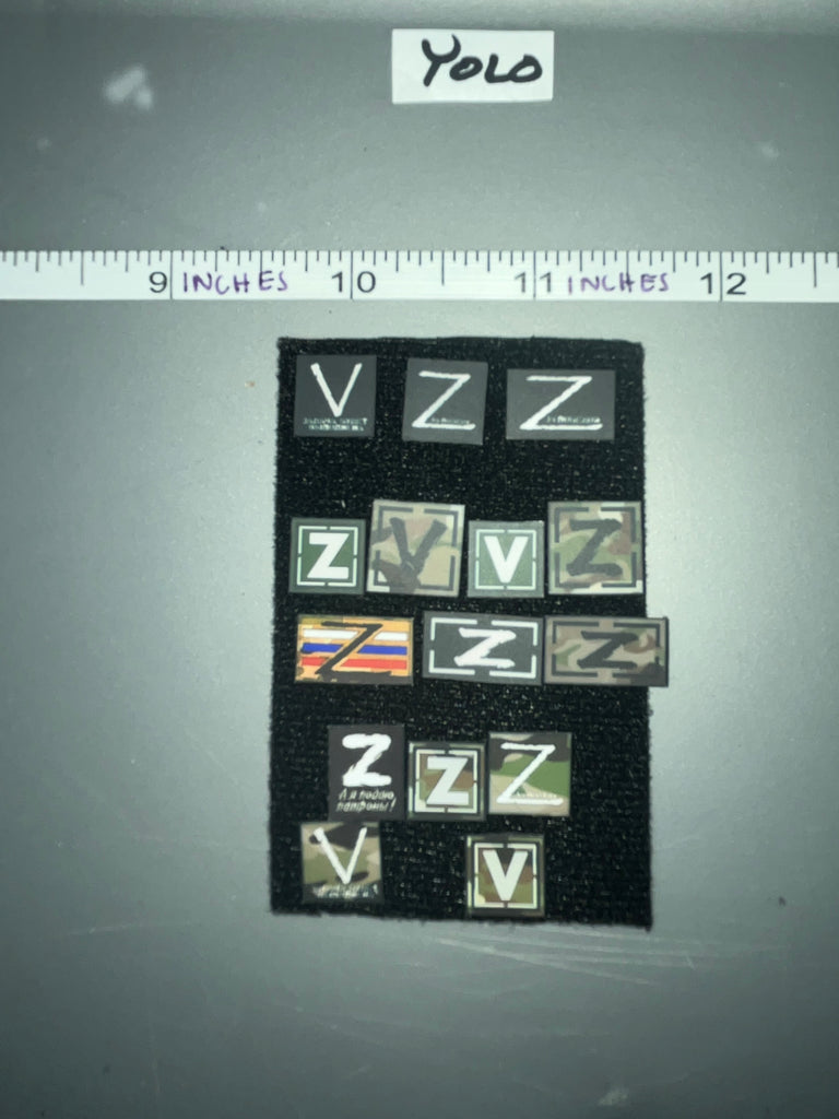 1/6 Scale Modern Russian Patch Lot