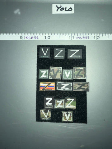 1/6 Scale Modern Russian Patch Lot