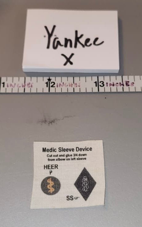 1/6 Scale WWII German Medic Patch