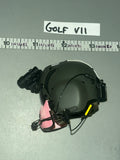 1/6 Scale Modern Helicopter Pilot Flight Helmet - Soldier Story