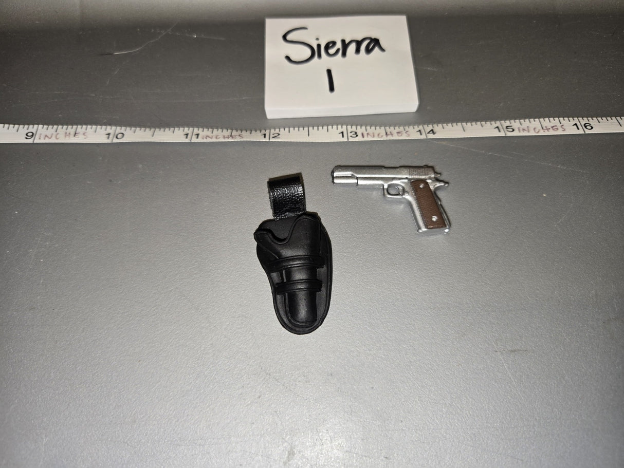 1/6 Scale Modern Era US 1911 Pistol and Holster - Sierra I