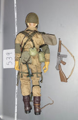 1:6 Scale WWII US Paratrooper Dressed Figure - BBI