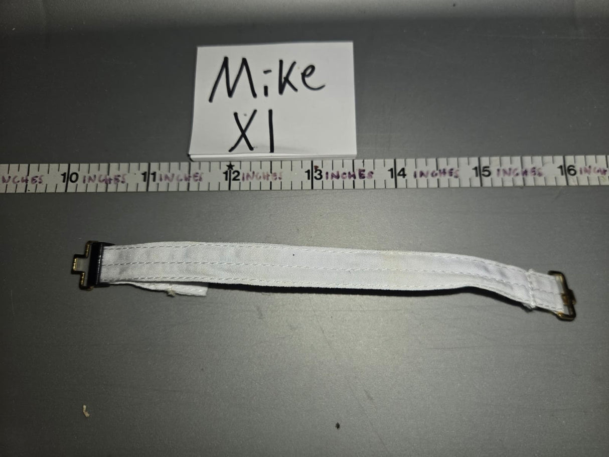 1/6 Scale WWII US Web Belt - White MP