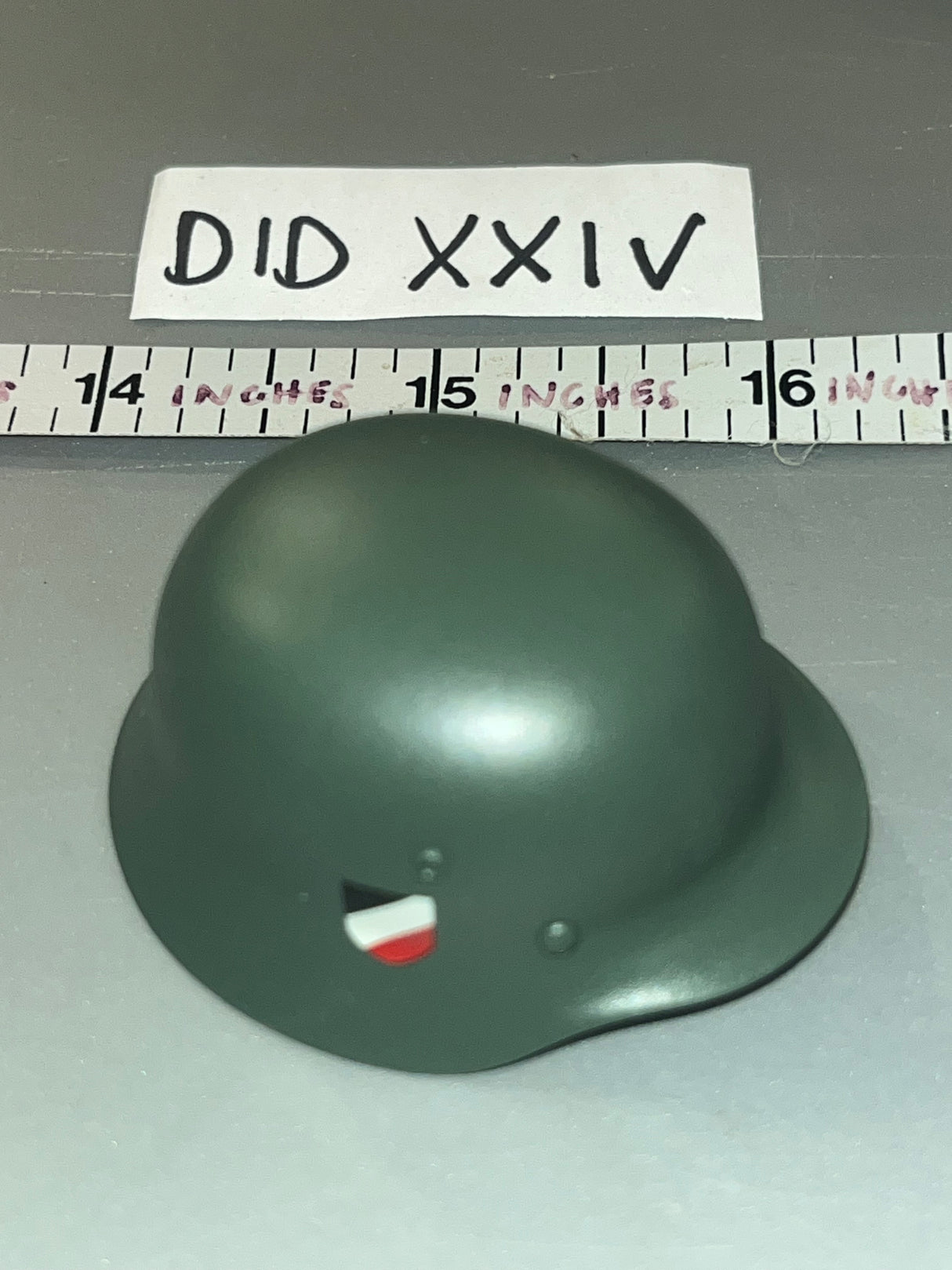 1/6 Scale WWII German Helmet - DID D80193 Cavalry Standard Bearer Anselm