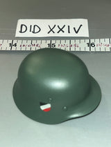 1/6 Scale WWII German Helmet - DID D80193 Cavalry Standard Bearer Anselm