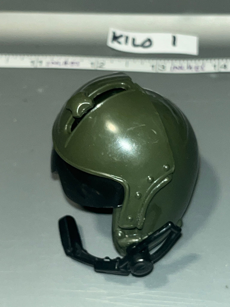 1/6 Scale Modern Era Helicopter Pilot Helmet