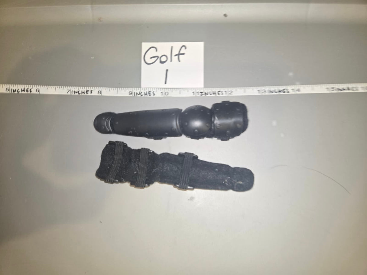1/6 Scale Modern Era Police Riot Control Leg Armor
