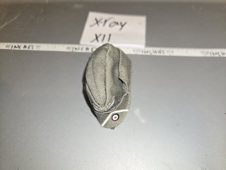 1/6 Scale WWII German Grey Field Cap - dragon