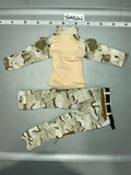 1/6 Scale Modern Desert BDU Uniform - Easy Simple Delta