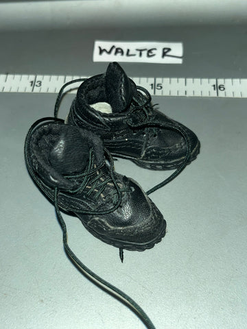1/6 Scale Modern Era Police Black Combat Boots