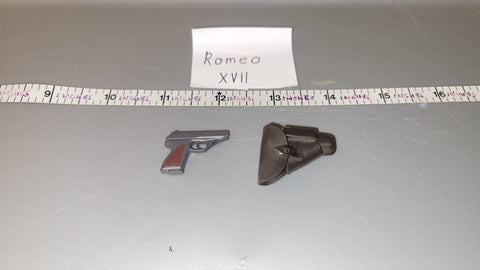 1/6 Scale WWII German Pistol and Holster
