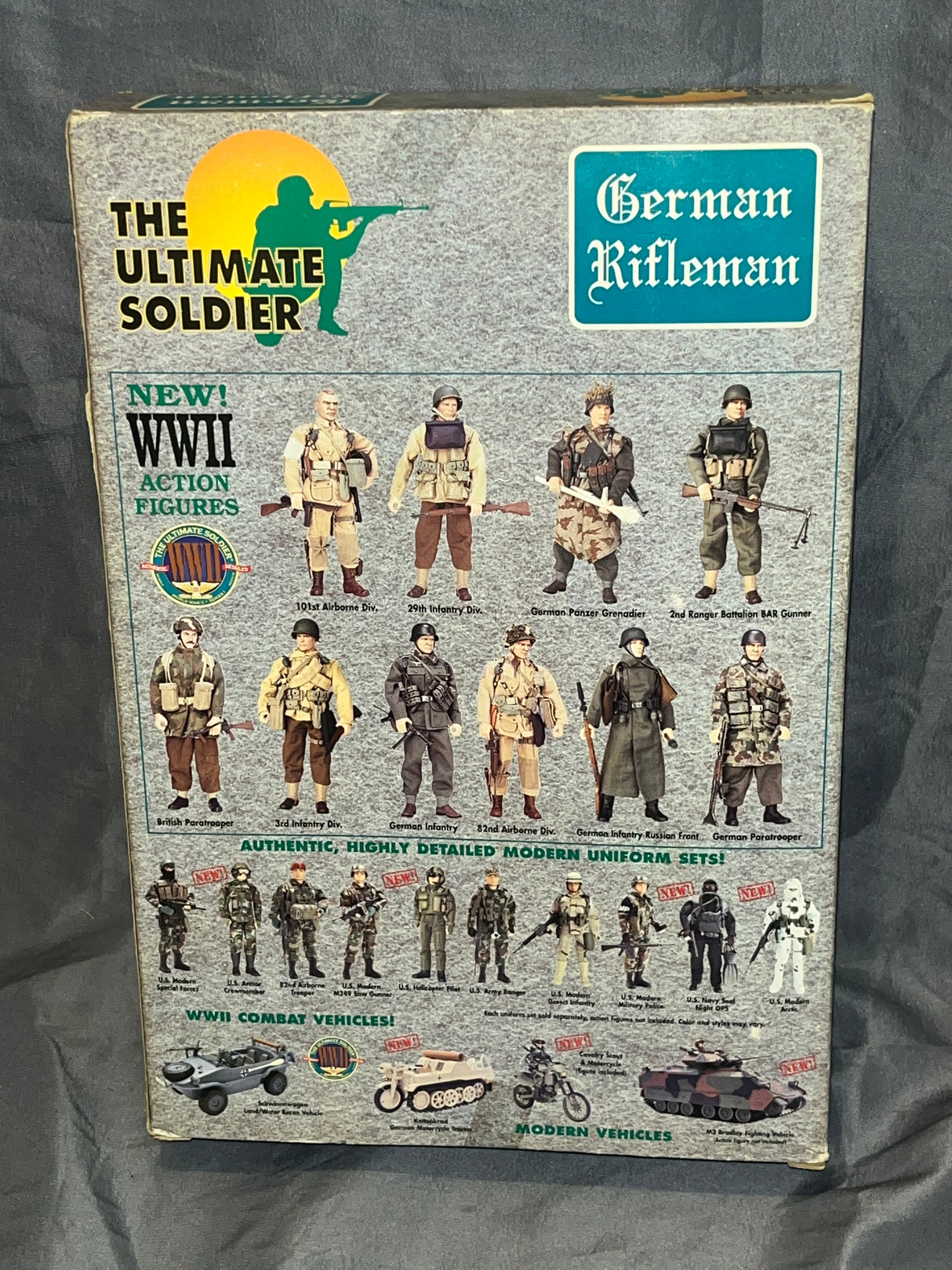 1/6 Scale WWII German Wehrmacht Rifleman  Figure  - NIB Ultimate Soldier