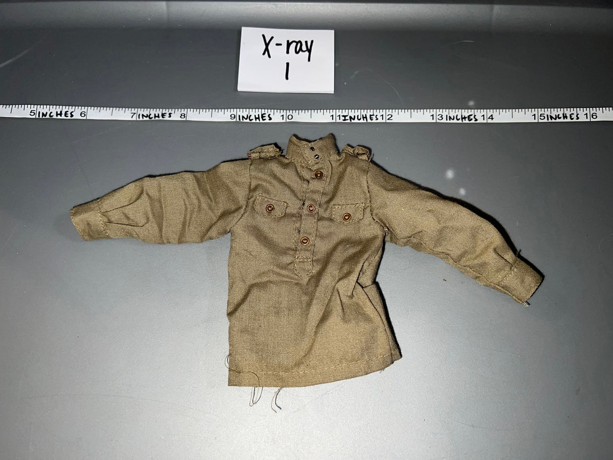 1:6 Scale WWII Russian Female Blouse Shirt