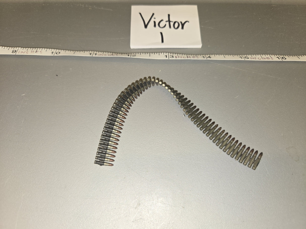 1:6 WWII German Machine Gun Ammunition Belt